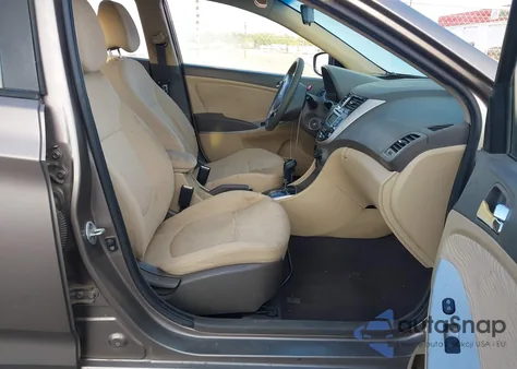 2012 Hyundai Accent Gls z USA, uszkodzony, nr VIN KMHCU4AE4CU097425